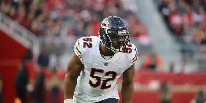 Der Chicago Bears Defensive End Khalil Mack.