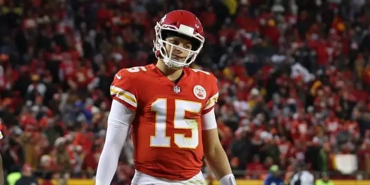 Der Kansas City Chiefs Quarterback Patrick Mahomes. Der Kansas City Chiefs Quarterback Patrick Mahomes.