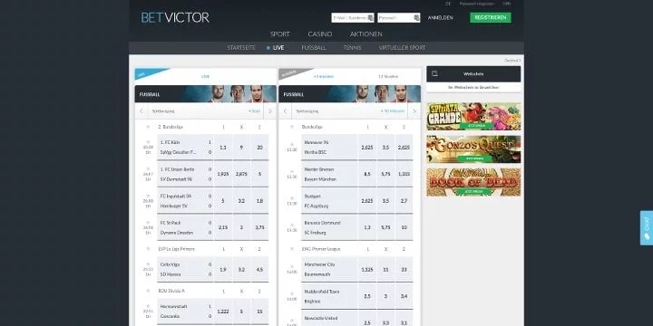 Betvictor Live Wetten Betvictor Live Wetten
