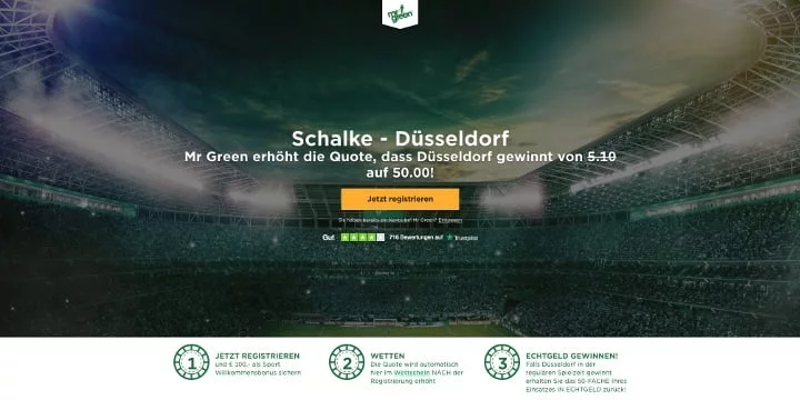 DFB Pokal Wetten mit Quote 50 auf Sieg von Düsseldorf bei Schalke 04 DFB Pokal Wetten mit Quote 50 auf Sieg von Düsseldorf bei Schalke 04