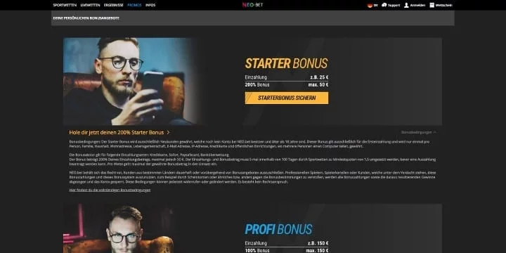 Neo.Bet Bonus Neo.Bet Bonus