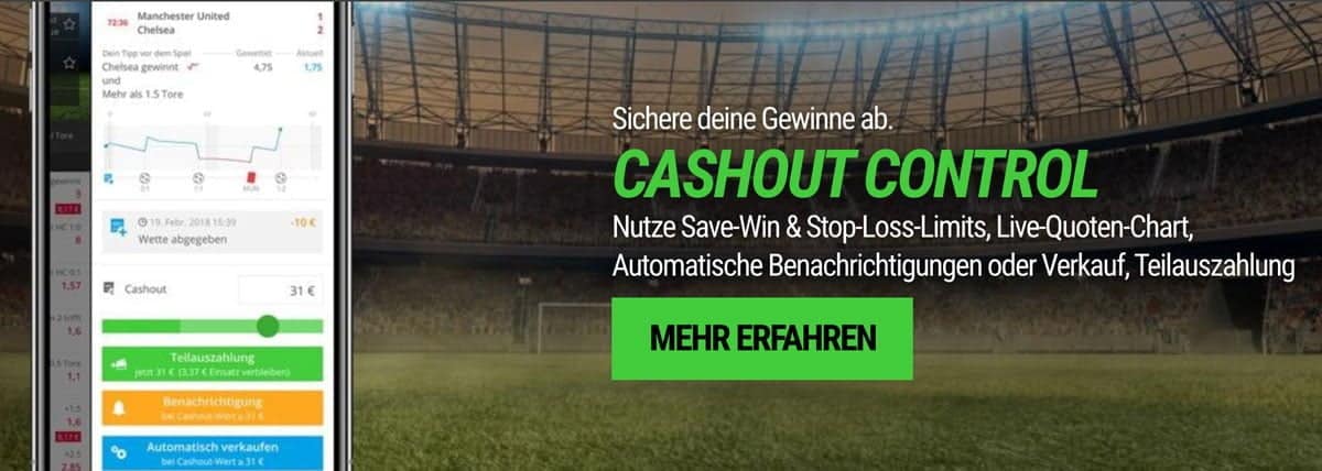 NEO.bet Cashout Wetten