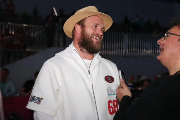 Der ehemalige San Francisco 49ers Guard Mike Person.