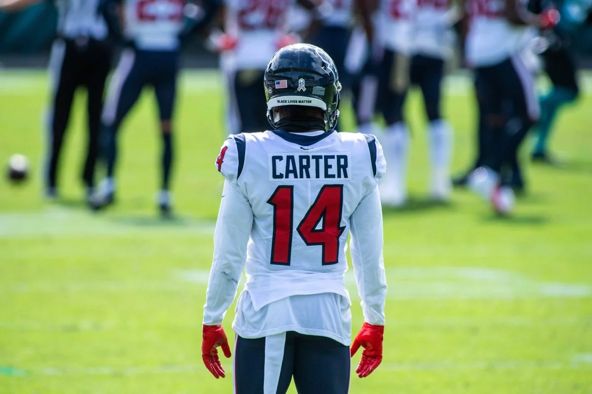 Der ehemalige Houston Texans Returner DeAndre Carter.