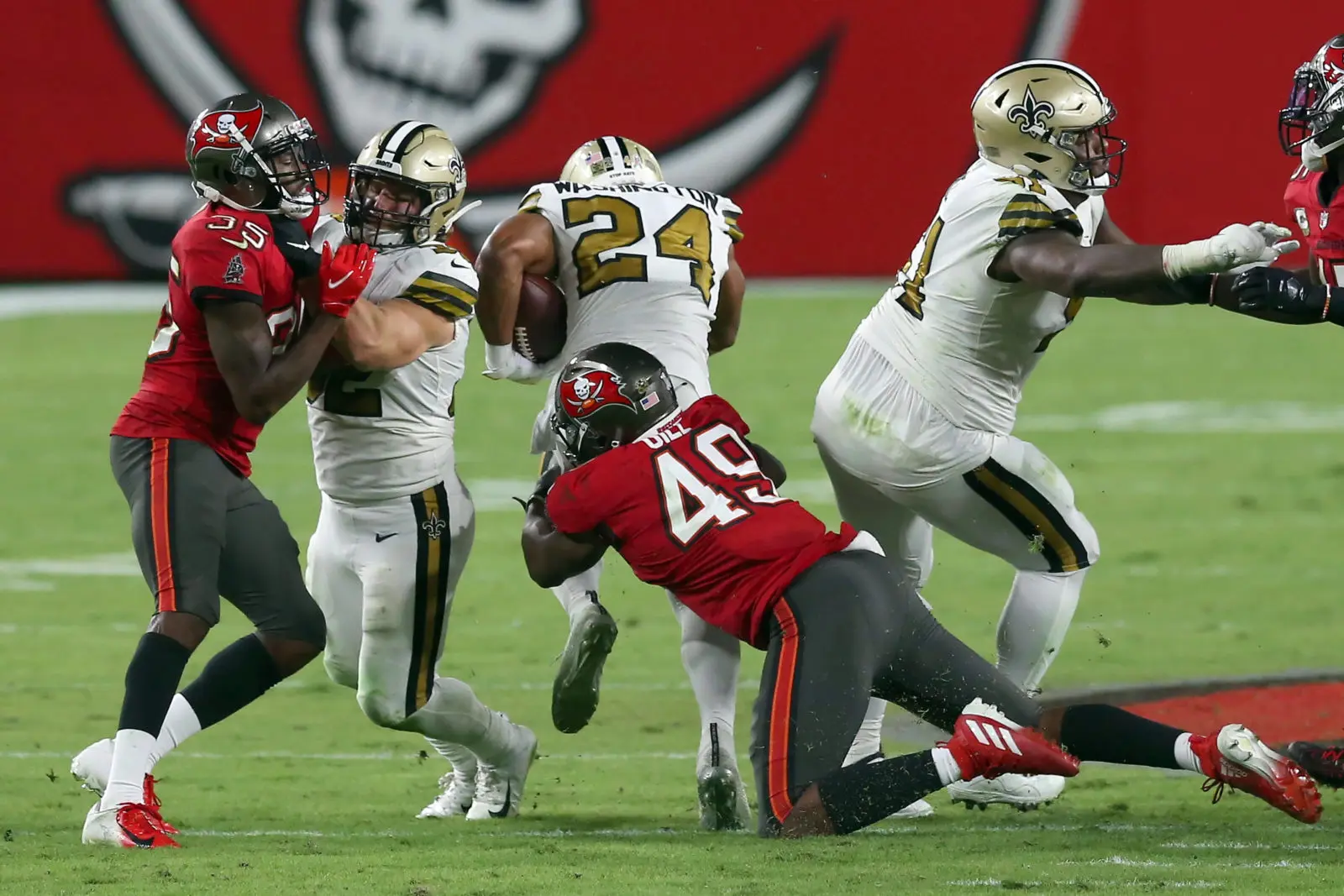 Tampa Bay Buccaneers gegen New Orleans Saints