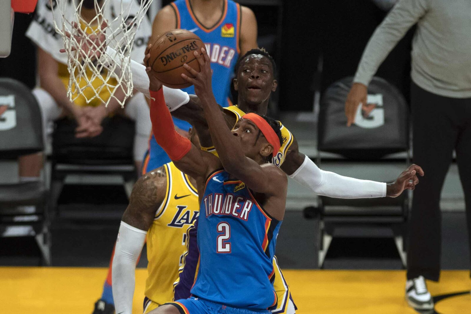 Shai Gilgeous-Alexander gegen LA Lakers