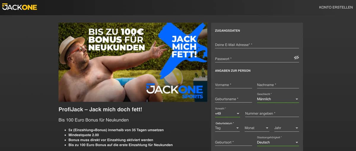 Jackone Bonus