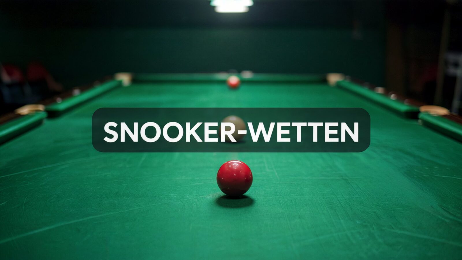 Snooker-Wetten