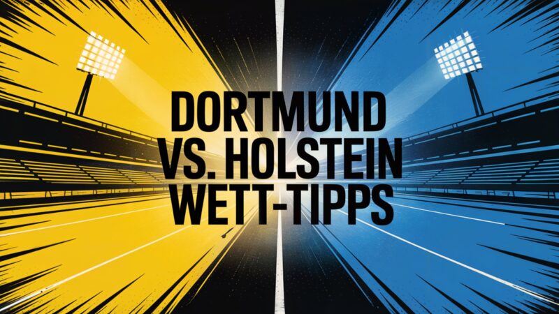 Dortmund - Holstein Wett-Tipps am 17.05.2025.