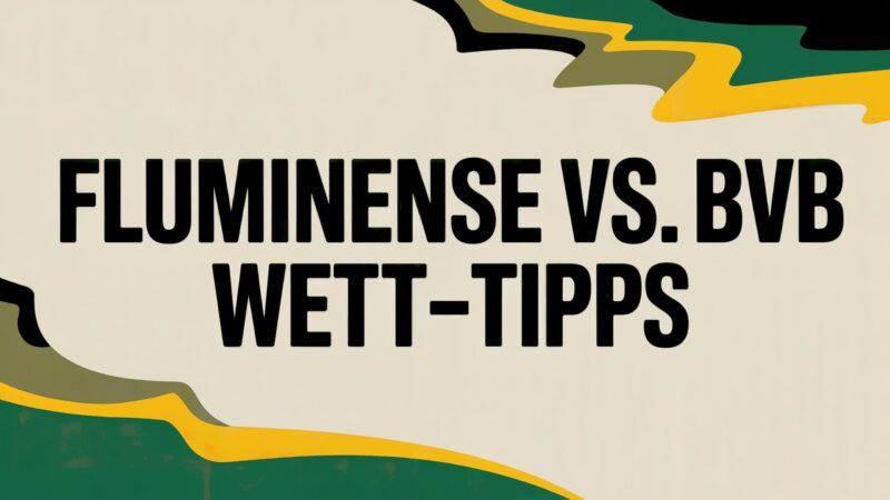 Fluminense vs. Dortmund Wett-Tipps am 17.06.2025.
