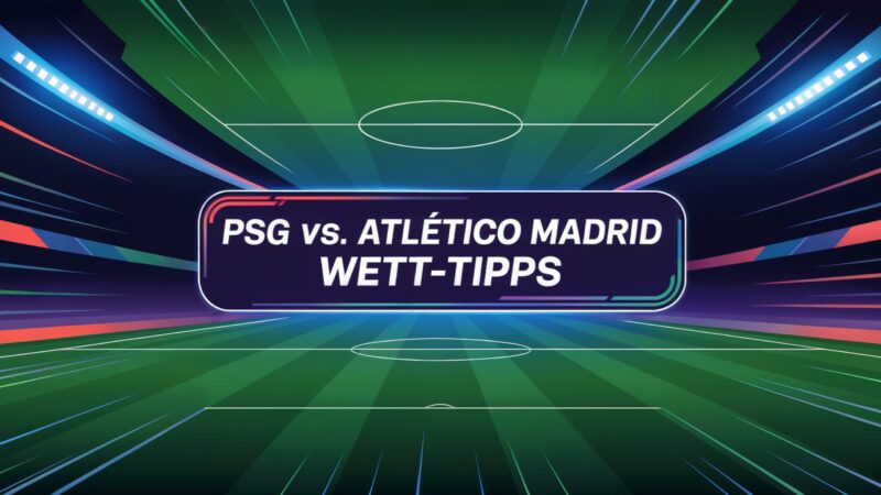 PSG vs. Atlético Madrid Wett-Tipps am 15.06.2025.