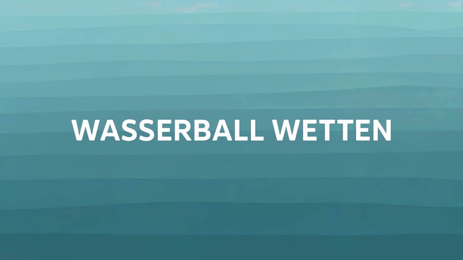 Wasserball Wetten und Strategien am 25.06.2025.