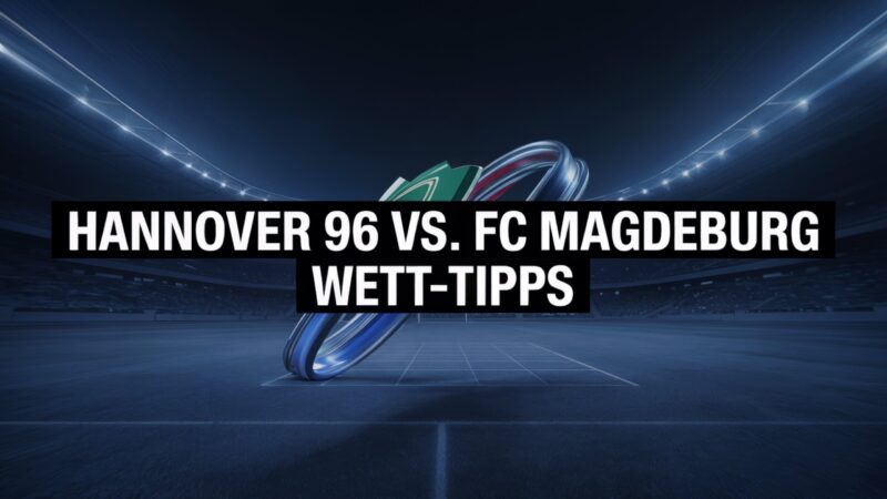 Hannover 96 vs. 1. FC Magdeburg Wett-Tipps am 23.08.2025.