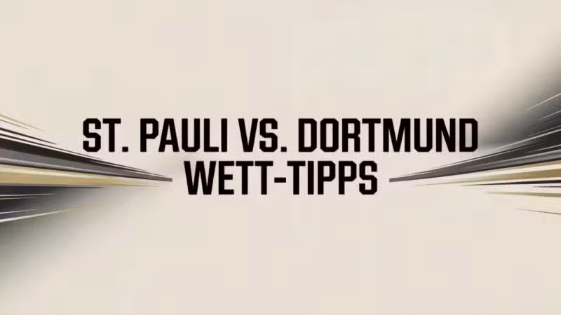 FC St. Pauli - Borussia Dortmund Wett-Tipps am 23.08.2025.