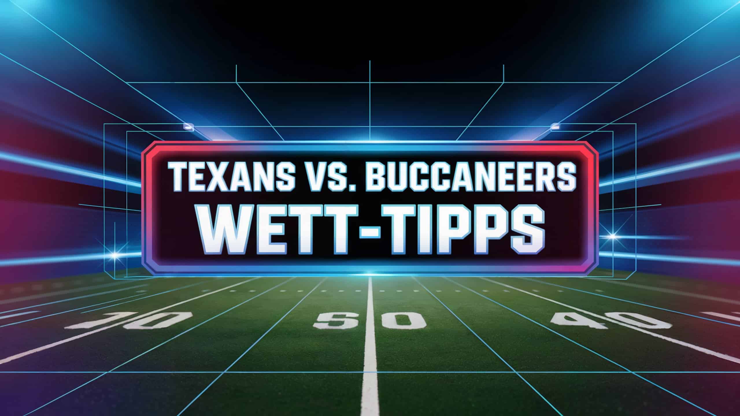 Houston Texans vs. Tampa Bay Buccaneers Wett-Tipps am 16.09.2025.